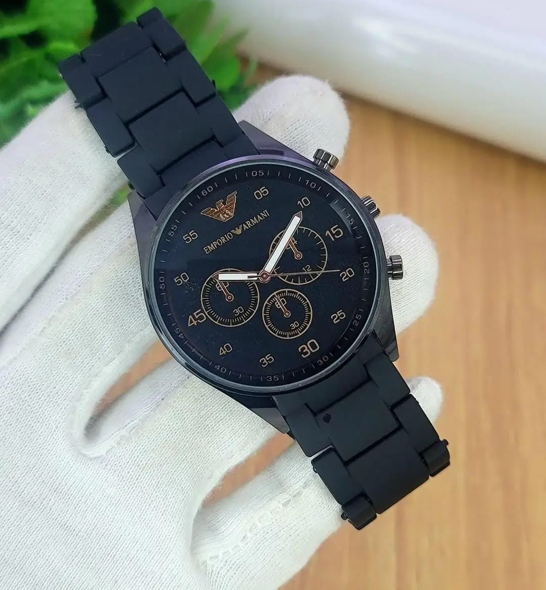 Carbon Fibre Analogue Watch for Men